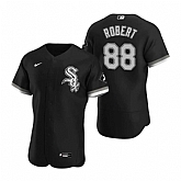 White Sox 88 Luis Robert Black 2020 Nike Flexbase Jersey Dzhi,baseball caps,new era cap wholesale,wholesale hats